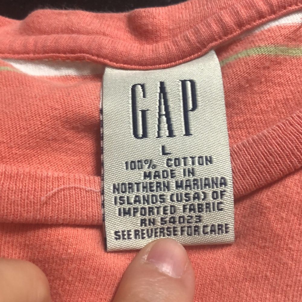 Gap size large men’s short sleeve 100% cotton - Picture 3 of 3